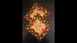 Autumn Potholders (PreCut or Scrap Friendly)