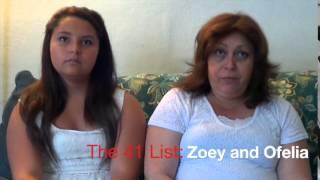 The 41 List: Zoey and Ofelia (2014)