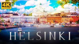 Helsinki 4K, Finland  4K Ultra HD Video  -  Relaxation Music.