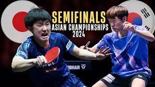 FULL MATCH | Tomokazu Harimoto vs Oh Junsung | Semifinals 2024 Asian Championships