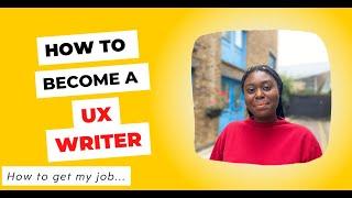 How do you become a UX Writer? - Real life UX career advice