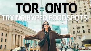 New Spots In Downtown Toronto 2024| Best Cafe, dessert, fine dining| CANADA| PEEKAPOO