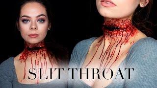 SLIT THROAT - SFX Makeup Tutorial