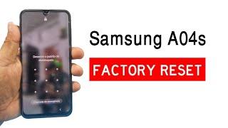 Samsung Galaxy A04s (SM-A047F) Factory Reset