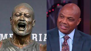 Inside the NBA reacts to Dwayne Wade's Statue 