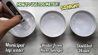 TDS level in drinking water? (check this out)