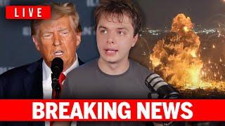 TRUMP SPEAKS AFTER BOMBING IRAN