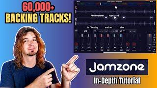 AWESOME App for Performing LIVE with BACKING TRACKS - JamZone Overview