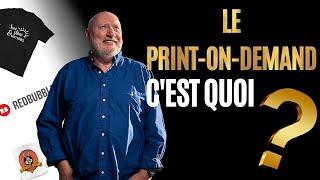 C'Est Quoi Le Print On Demand ?  Tout Savoir en 8 minutes !