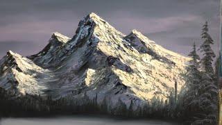 Mountain Snow   Oil Painting