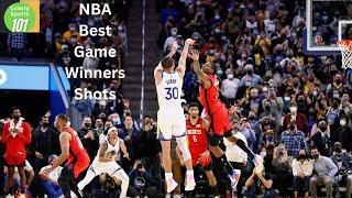 NBA Best Game Winners Shots, NBA Highlights| Luxury Sports 101