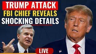 Live: FBI Chief Unveils Shocking Details in Trump's Investigation | Christopher A. Wray | US News