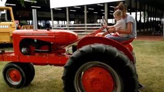 Danny drives an Allis Chalmers