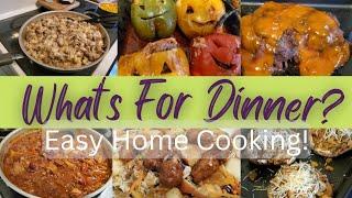 What's For Dinner? Simple and Quick Home Cooked Meals!