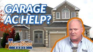 Can I tap off my home's AC to cool my garage?