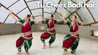 Tu Cheez Badi hai | Odissi mix | New Bengal club | Srishti Mazumdar | ft. Ananya , Anushree, Srishti