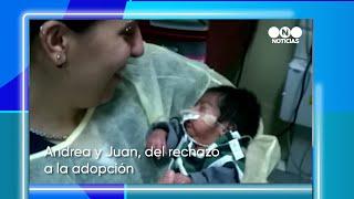 Andrea y Juan, del RECHAZO a la ADOPCIÓN - Historias Únicas en Telefe Noticias