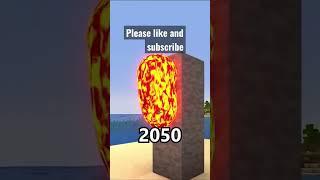 Normal vs realistic lava  #viral