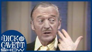 David Niven Recalls Scenes From His Book! | The Dick Cavett Show