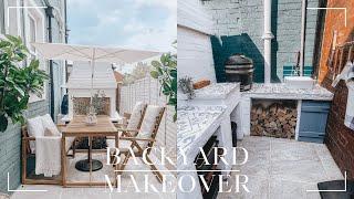 Extreme Backyard makeover | Before + After | IKEA home | Lick paint project | delilapipoly