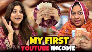 MY FIRST YOUTUBE INCOMEMehnat ka Phal mill he gaya| Mama ka Reaction|