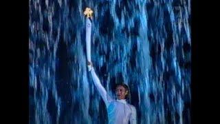 2000 Olympics Opening - Cathy Freeman lights the cauldron