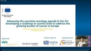 Advancing the precision oncology agenda in the EU