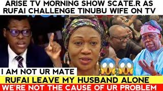 LEAVE MY HUSBAND ALONE....WATCH AS RUFAI CHALLENGE TINUBU WIFE AGAIN