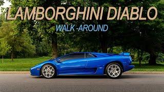 Lamborghini Diablo Interior & Exterior Walkaround