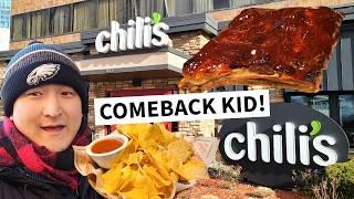 Why is CHILI's Making a COMEBACK? Trying the THRIVING CHAIN! BABY BACK RIBS and TRIPLE DIPPER