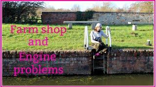 Farm shop and engine problems - Narrowboat Girl