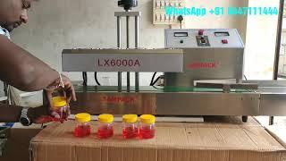 Automatic Induction wad sealing machine   Induction foil sealing machine