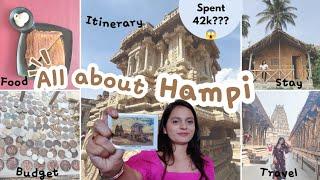 All About Hampi -Itinerary, Budget, Food, Stay, Travel | Kannada Vlog |Mona Gowda