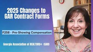  2025 GAR Changes - F258  Pre-Showing Compensation #2025georgiacontractchanges