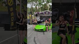 The real reason why men go to Car show   #lamborghini