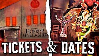 Universal Horror Unleashed: Opening Date & Tickets Info!