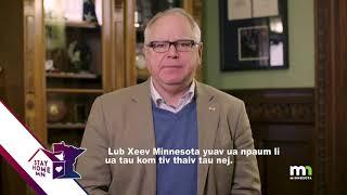 3 HMONG TV NEWS | MESSAGE FROM MN GOVERNOR TIM WALZ.