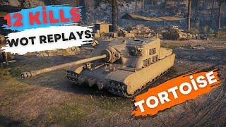 Tank Slayer: Tortoise's 12-Kill Rampage and Triumph! / New Wot Replays