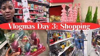 VLOGMAS DAY 3: WALMART, ALDI GROCERY HAUL, AND ROSS SHOPPING WITH MY MOM