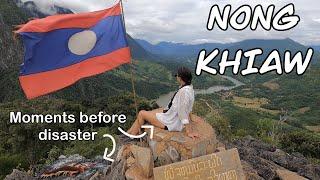 Off the beaten track in Nong Khiaw, Laos | Hike to Pha Daeng peak - Laos Travel Vlog