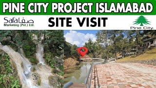 PINE CITY ISLAMABAD site visit an d development updates 2025