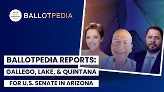 Arizona Senate Race HEATS UP as Gallego, Lake, and Quintana Battle for Votes in the 2024 Election