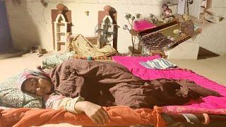 Mud House Living Life Village Summer Night Sleeping Traditional Mud House Life | Pakistan