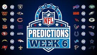 Week 6 NFL Predictions #nfl #nflpredictions