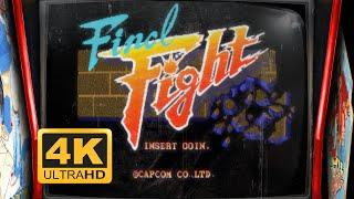 ARCADE LONGPLAY - Final Fight (4K 60FPS)