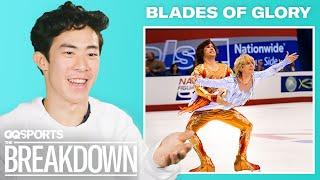 Gold Medalist Nathan Chen Breaks Down Figure Skating in Movies | GQ Sports