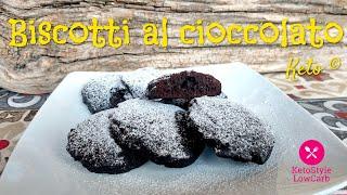 Biscotti CHETOGENICI al cioccolato senza farine