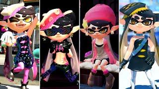 Evolution of Callie in Splatoon Games (2015-2022)