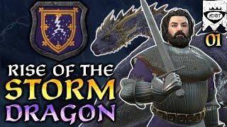 RISE OF THE STORMDRAGON: Ep. 1- CK3 AGOT Custom Dragonlord RP Series