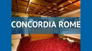 CONCORDIA ROME 3* Италия Рим обзор – отель КОНКОРДИЯ РОМ 3* Рим видео обзор